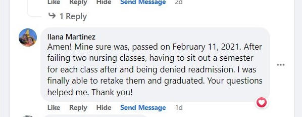 Choosing Nursing member testimonial 8